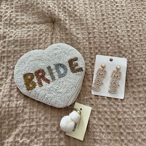 Bachelorette Bundle (Coin purse and Earrings) **NEW**